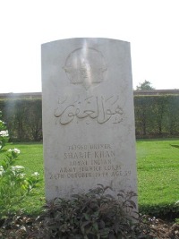 Heliopolis War Cemetery - Sharif Khan, 